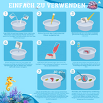 Farbige Wasserwelt – Kreatives Lernset für Kinder