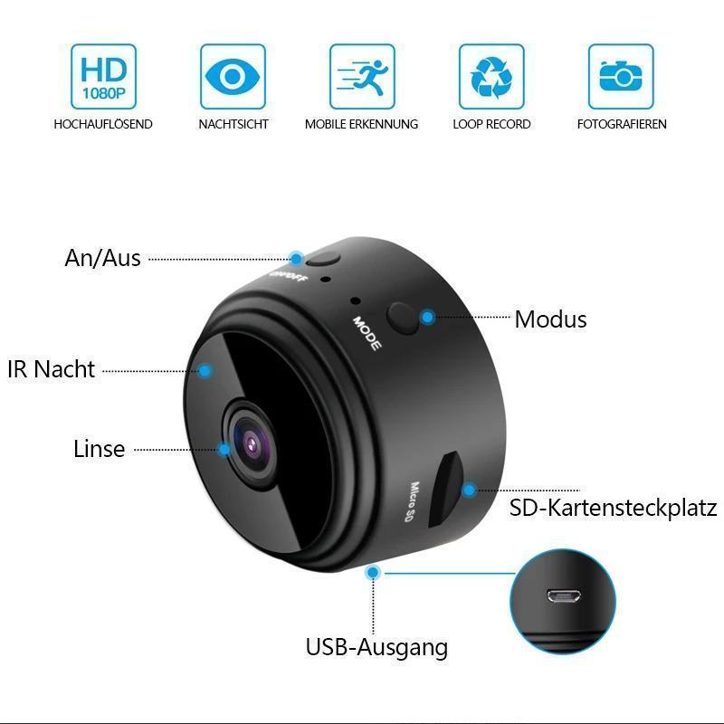 Mini Camera with 1080p and Magnetic Function | SafeView