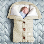 Lined Baby Sleeping Bag with Hood – Soft Knitted Fabric