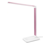 Moderne Schreibtischlampe mit USB-Anschluss und 5 Lichtmodi