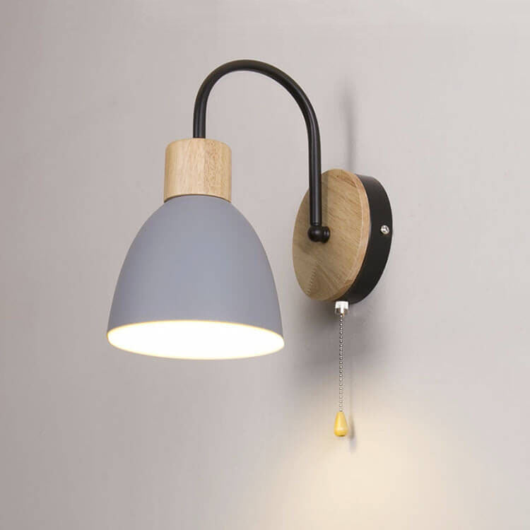 Moderne Wandleuchte mit Reißverschluss-Schalter – Stilvolles Design