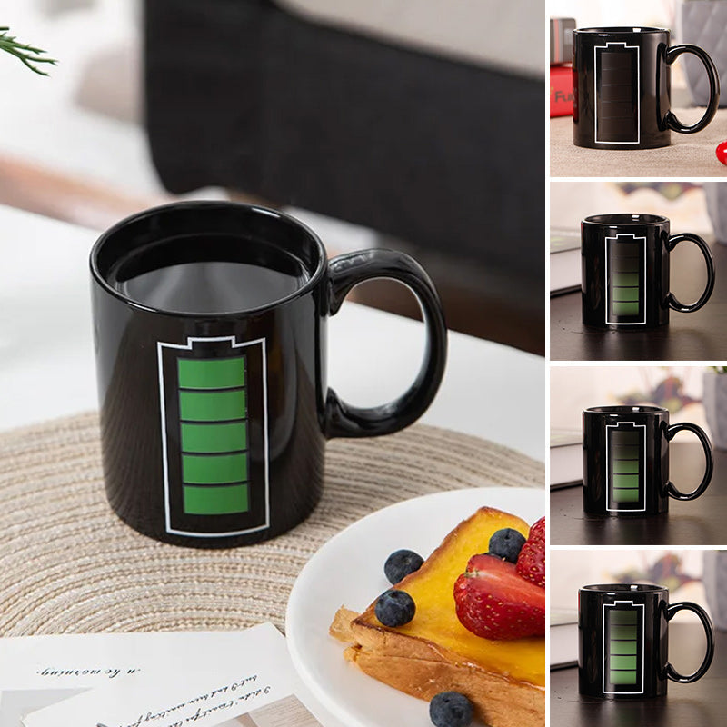 Farbwechselnde Tasse mit Batterie