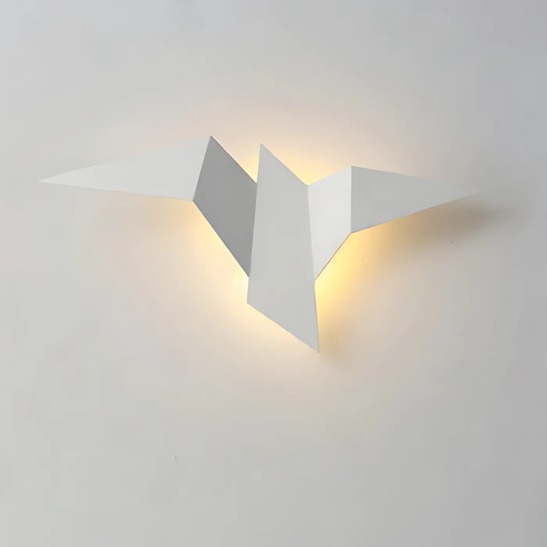 Origami Wall Lamp – Unique Japanese-Style Lighting for Living Rooms and Bedrooms