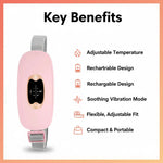 Heat Belt - Flexibly adjustable temperature for ultimate comfort