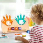 Finger Spiel zur Mathe Lernhilfe nach Montessori