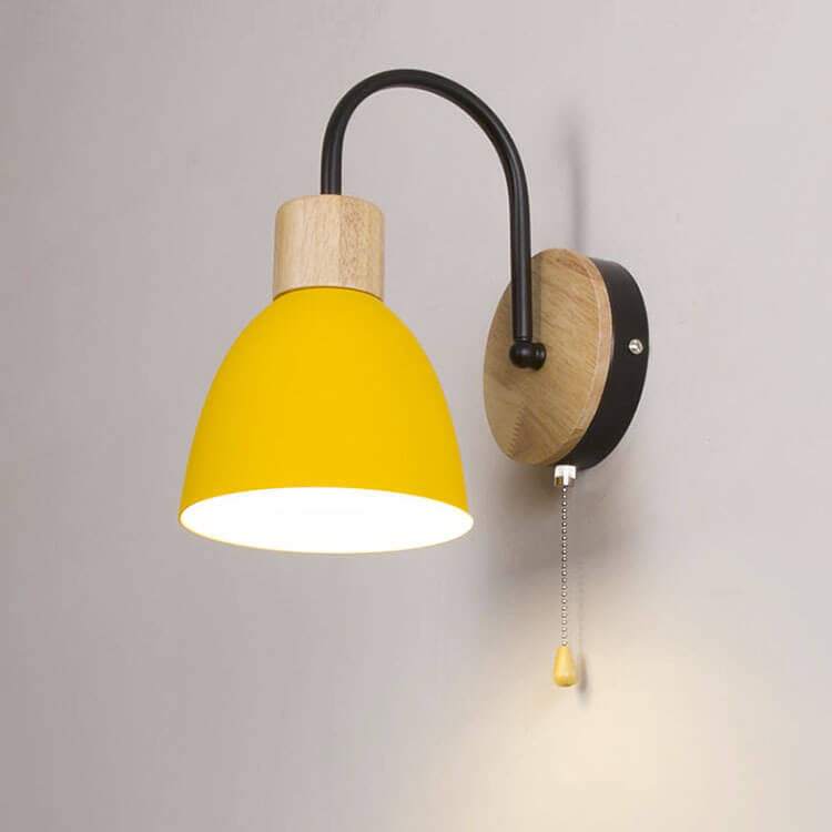Moderne Wandleuchte mit Reißverschluss-Schalter – Stilvolles Design