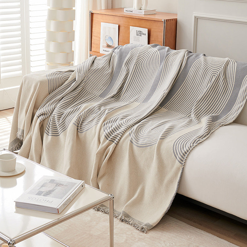 Double-sided Chenille Sofa Cover