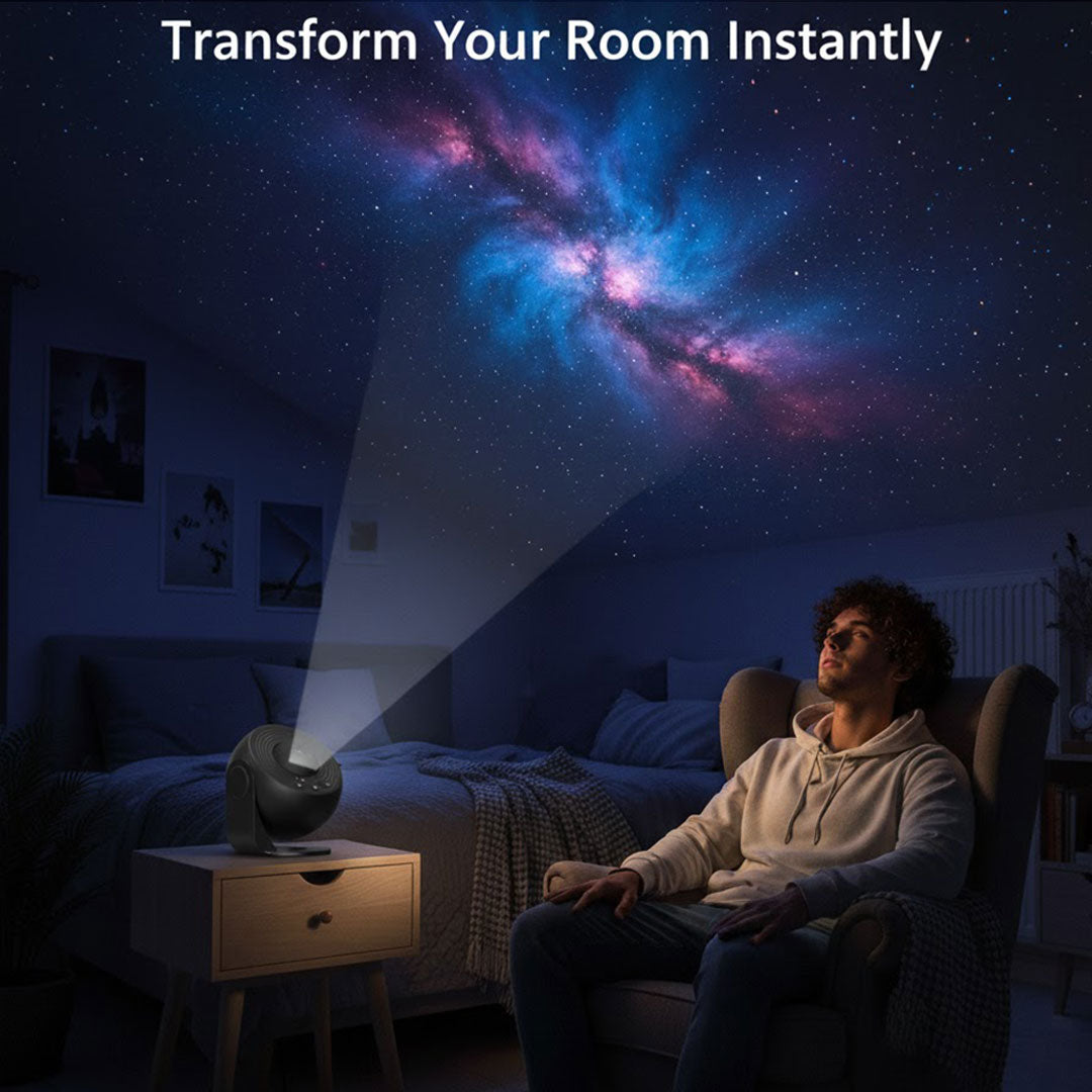 Luminous Star Projector for Kids - USB-Powered for Magical Nights