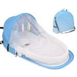 Portable Baby Crib with Mosquito Net – Lightweight and Perfect for Travel