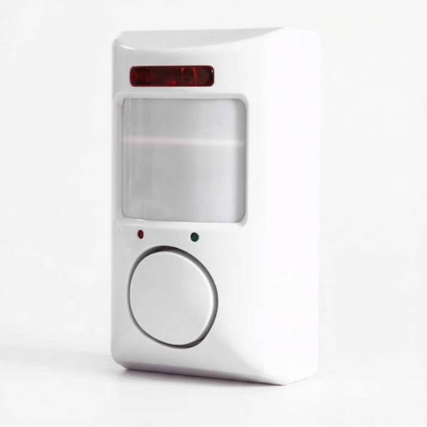 Motion Sensor Alarm with 105 dB Siren and 5 m Range for Home and Business Security