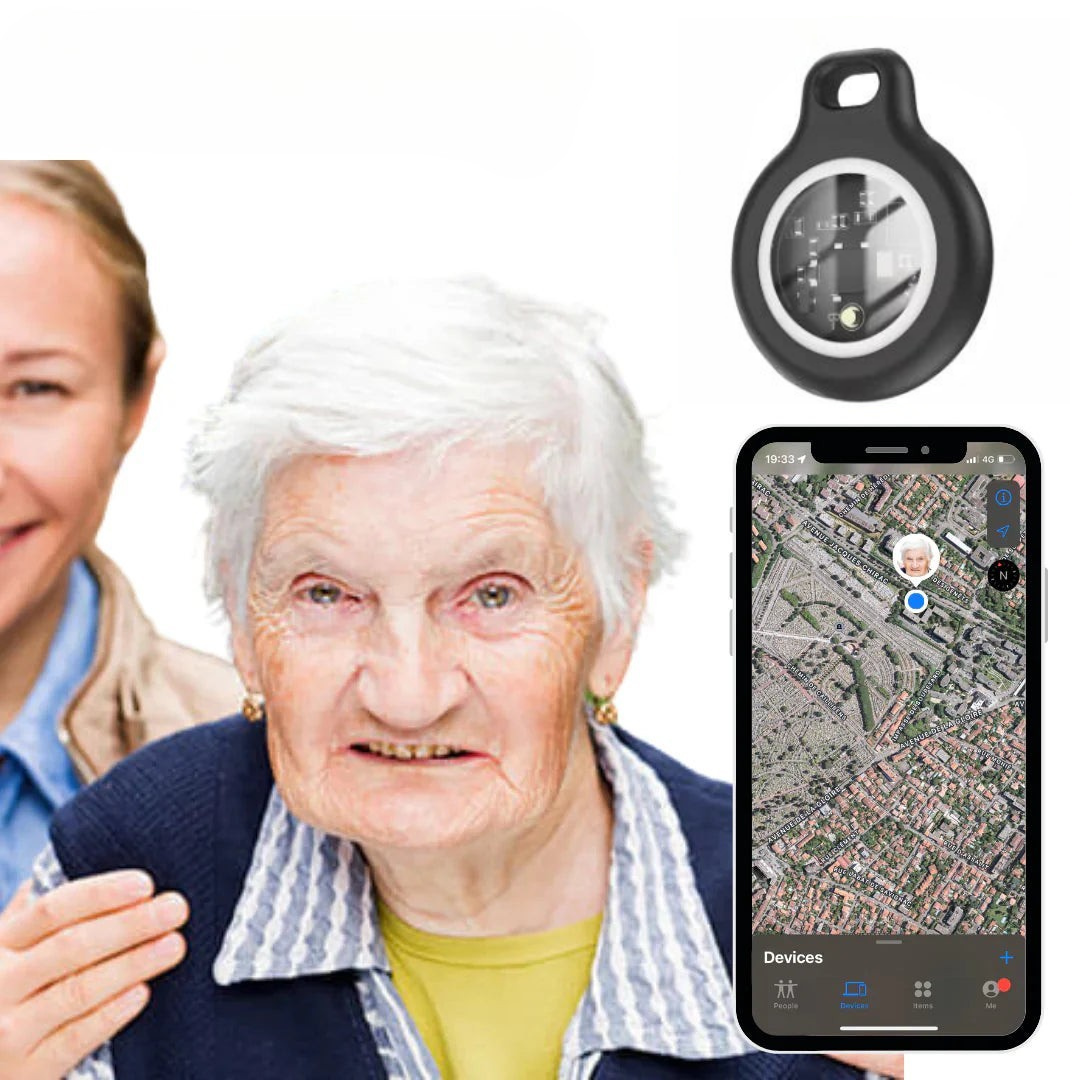 SichereSenior | GPS Tracker for Seniors | Real-time tracking, waterproof & no monthly fees for your peace of mind