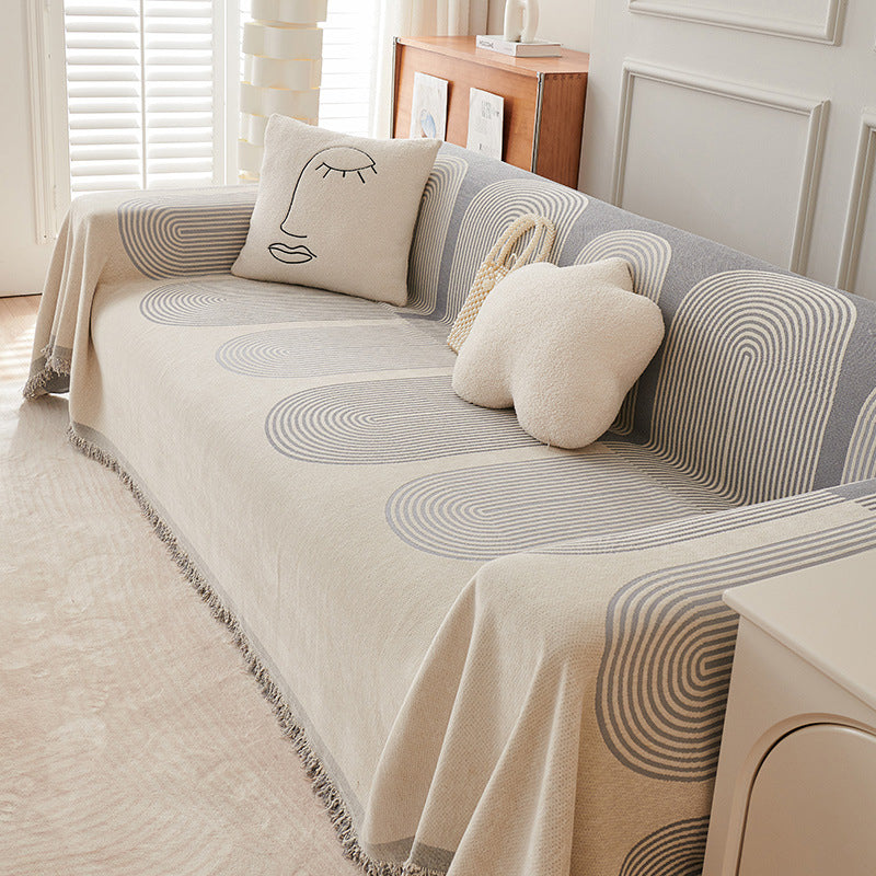 Reversible Chenille Sofa Cover | Deluxe Sofa Protector