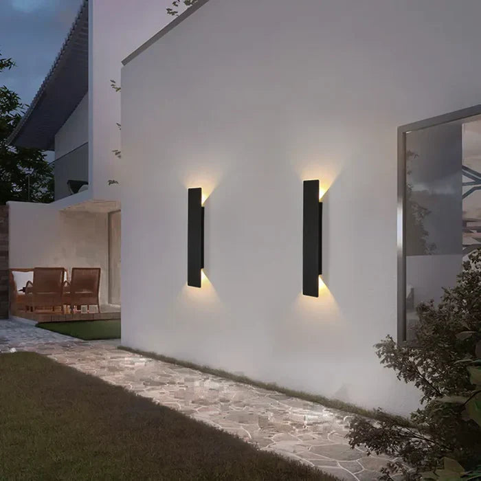 Elegant LED Outdoor Wall Light – Architectural Lighting Design, Weatherproof