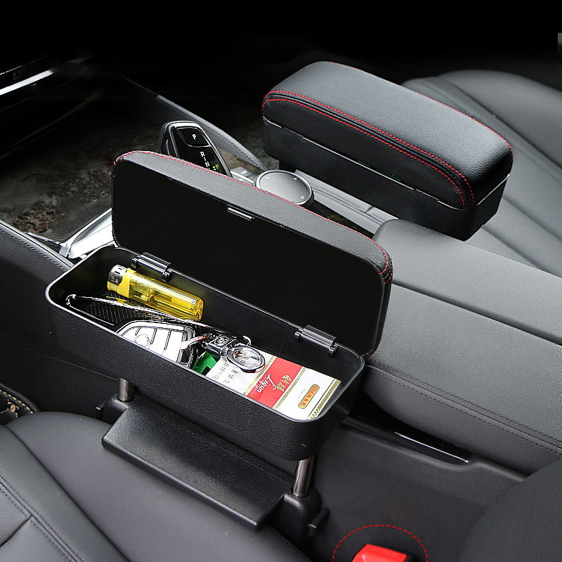 Armrest storage box