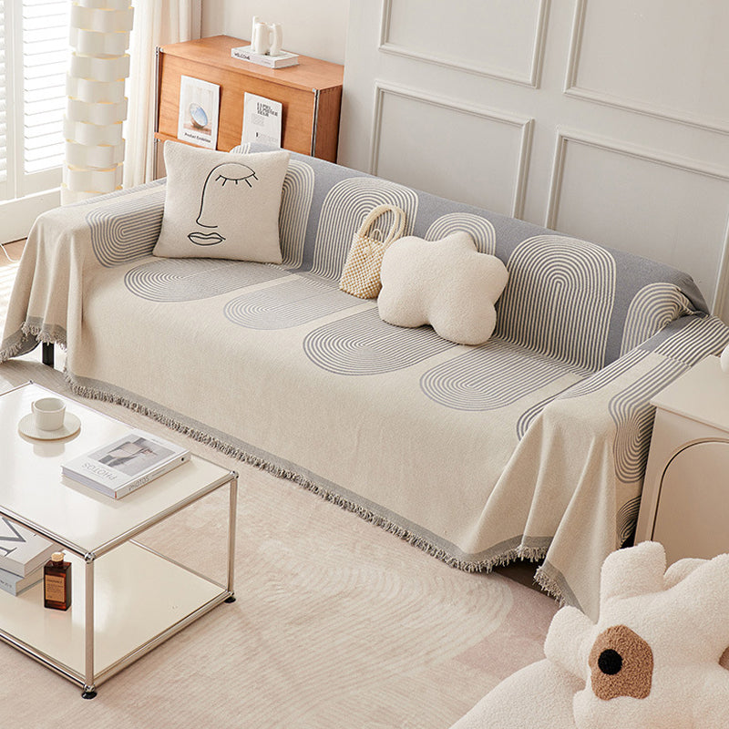 Double-sided Chenille Sofa Cover