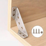 Stable stainless steel furniture corner connectors for perfect support