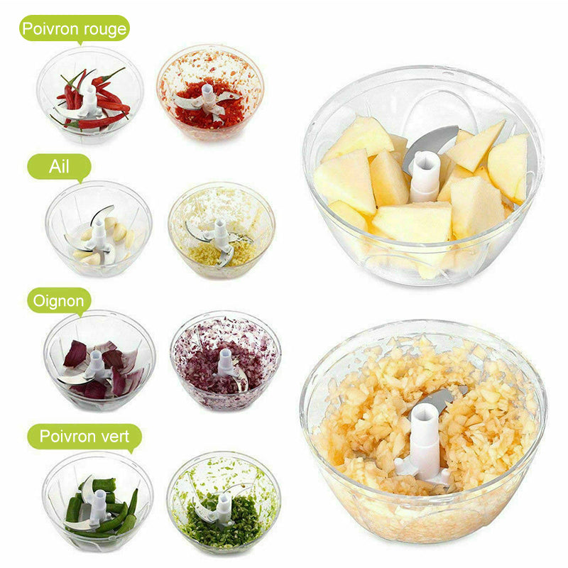 Manual vegetable chopper