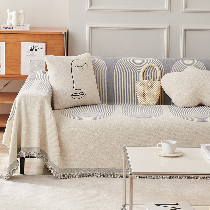 Reversible Chenille Sofa Cover | Deluxe Sofa Protector