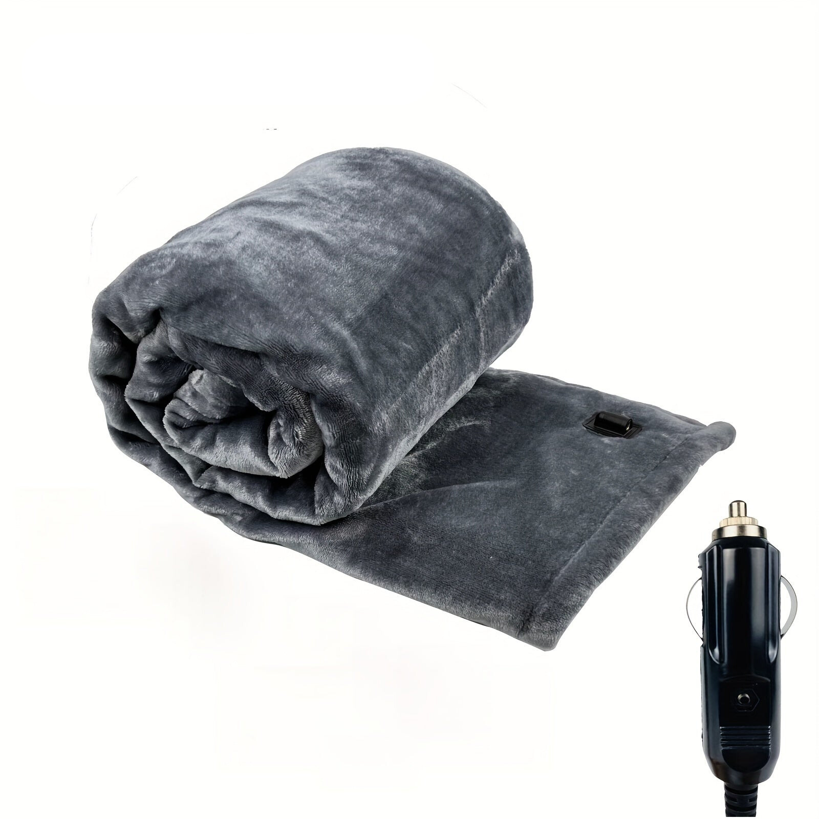 12V Heated Fleece Blanket for Car and Camping – Comfort for Cold Days