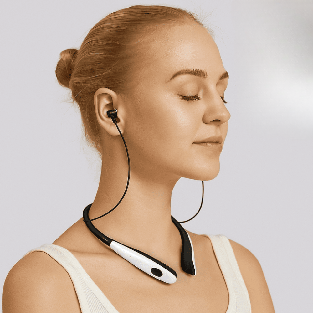 Light Therapy Earbuds for Tinnitus Relief – Hypoallergenic, Chemical-Free, 3 Modes, Automatic Shut-off