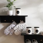 Coffee container 800ml, Stylish in white