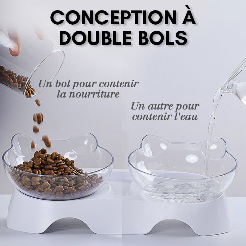 Cat food bowl