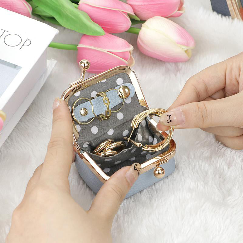 Elegant Mini Jewelry Box Made of Genuine Leather | LuxeBox