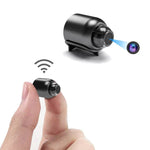 Mini WiFi Security Camera | 1080P HD | Infrared Night Vision | 120° Wide Angle | Smart Motion Detection & Alarm Function | Two-Way Audio