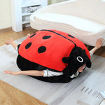 Cuddly Ladybug Cushion Friend for On-the-Go – 60 cm