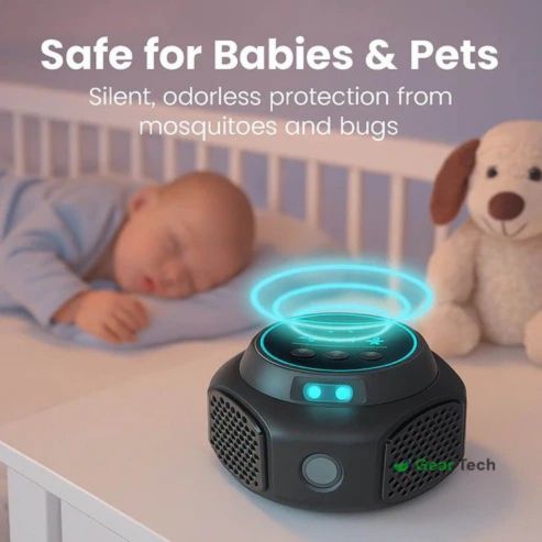 Ultrasonic Mouse Repellent | Chemical-Free, Silent, and Effective for Indoor and Outdoor Use