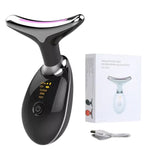 Anti-Wrinkle Facial Massager with LED Light Therapy for Face and Neck