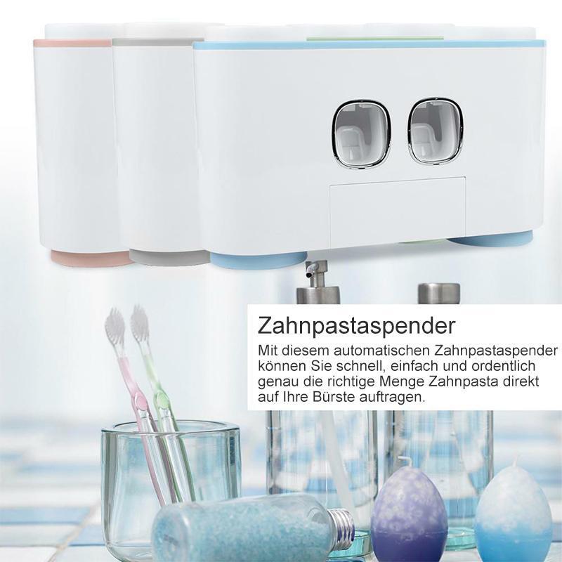 Intelligenter Zahnbürstenhalter und Zahnpastenspender Set | CleanaCare
