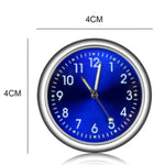 Mini Analog Uhr für Auto – Stilvolles Klebendes Design für Innenraum