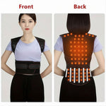 Ergonomic Back Support Belt with Magnetic Field - Adjustable Fit