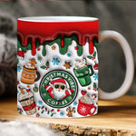 3D Luftige Weihnachtsbecherumhüllung