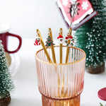 Metal Spoon Gift Set for Home Christmas Decorations