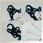Precision pliers for jewelry wire