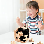 Holzpuzzle 3D - Rätselspiel für Denksportfreunde
