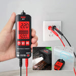 Fully automatic digital multimeter with anti-burn function