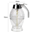 Acrylic funnel for jam, honey dispenser