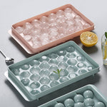Creative round ice hockey mold for ice cubes