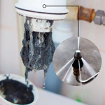 High-Pressure Pipe Cleaning Nozzle – Stainless Steel Sprayer for Efficient Pipe Unblocking