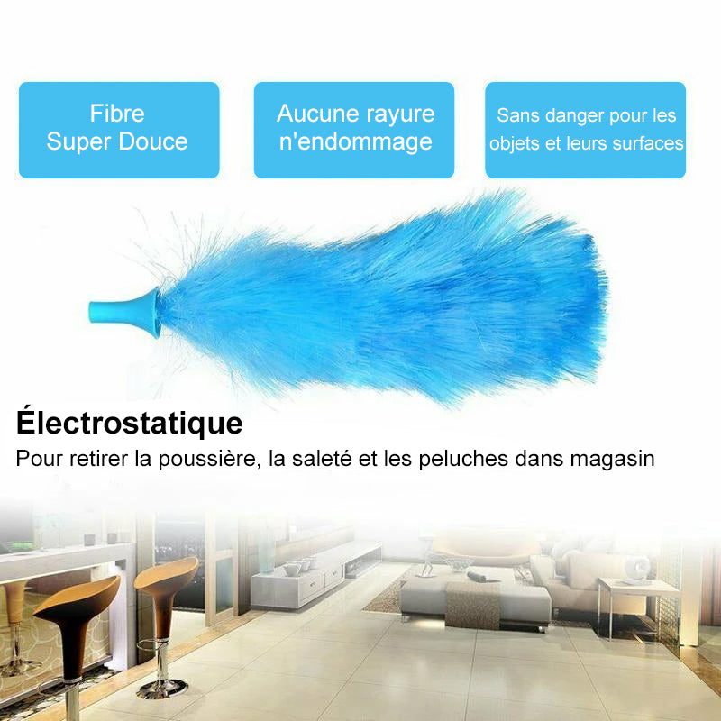 Verstellbarer elektrischer Staubwedel mit 360-Grad-Drehung