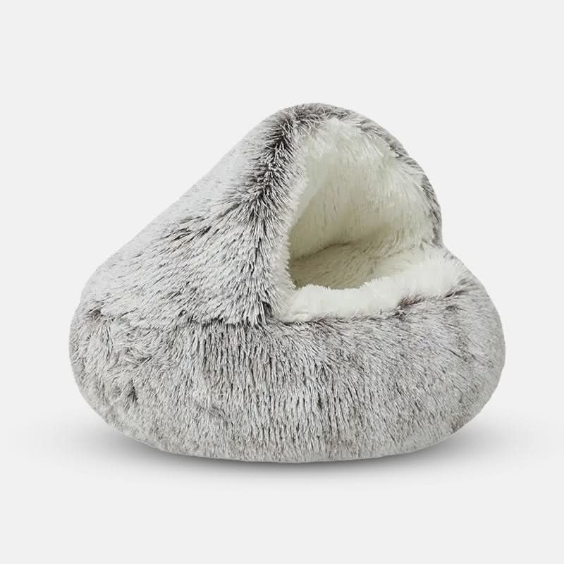 Cozy Pet Cave with Hood - The Perfect Retreat for Dogs and Cats