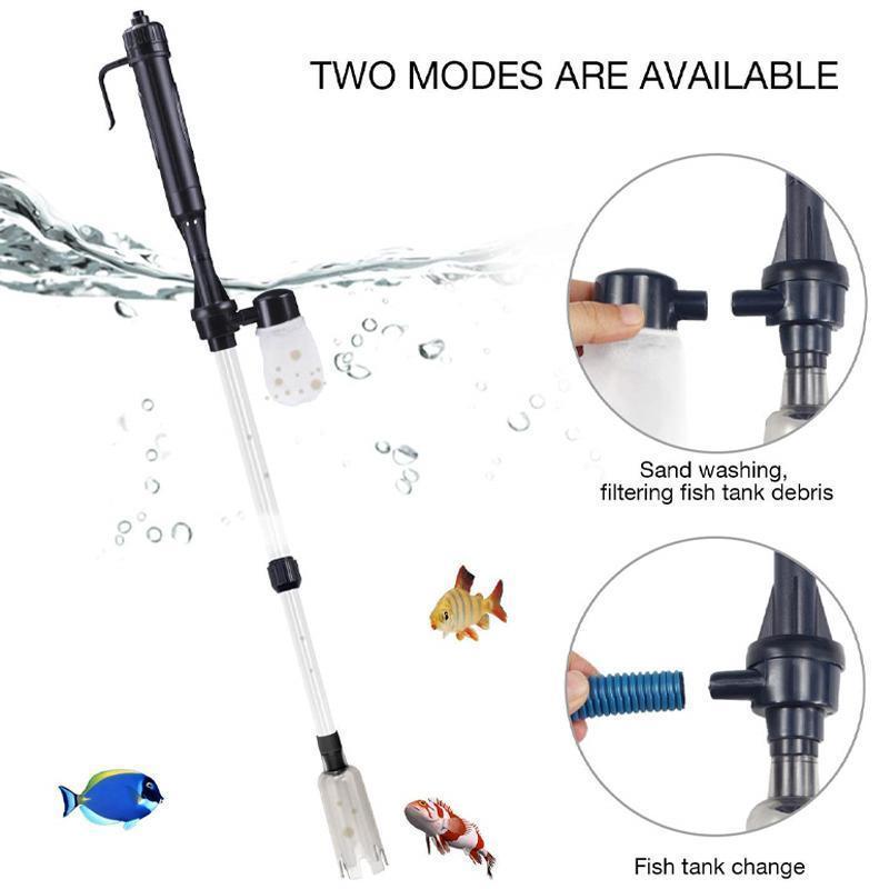 Intelligenter Aquarienreiniger mit automatischem Wasserwechsel