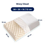 Natural Latex Neck Support Pillow - Orthopedic Pillow for Neck Pain - Comfortable and Supportive - Better Sleep