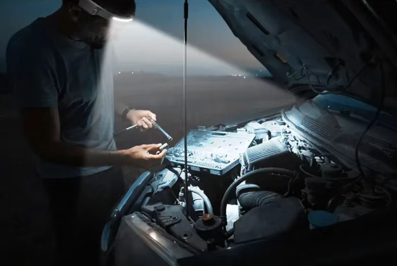 LumiGear Sensor Stirnlampe | Beleuchte deine Erlebnisse