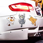 Cute Cat Comic Car Stickers
