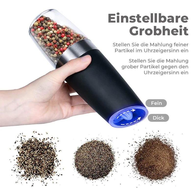 Automatische Gewürzmühle mit Schwerkraftsensor