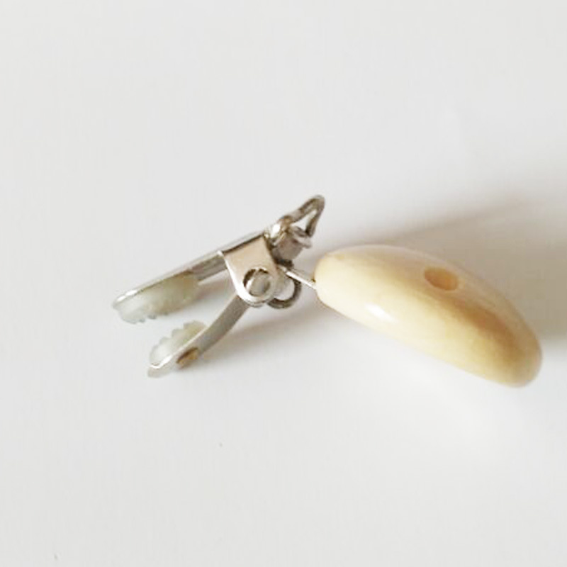 DIY Baby Accessories Wooden Clip with Metal Clasp for Baby Equipment